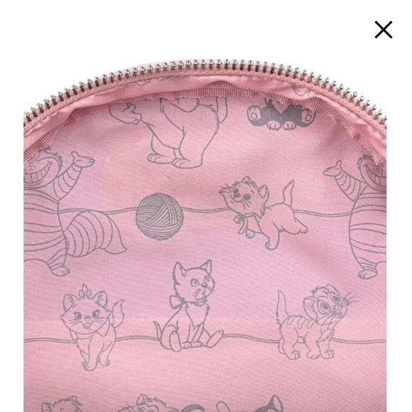 Loungefly Disney Cats Marie Figaro Mini Backpack - Picture 3 of 4